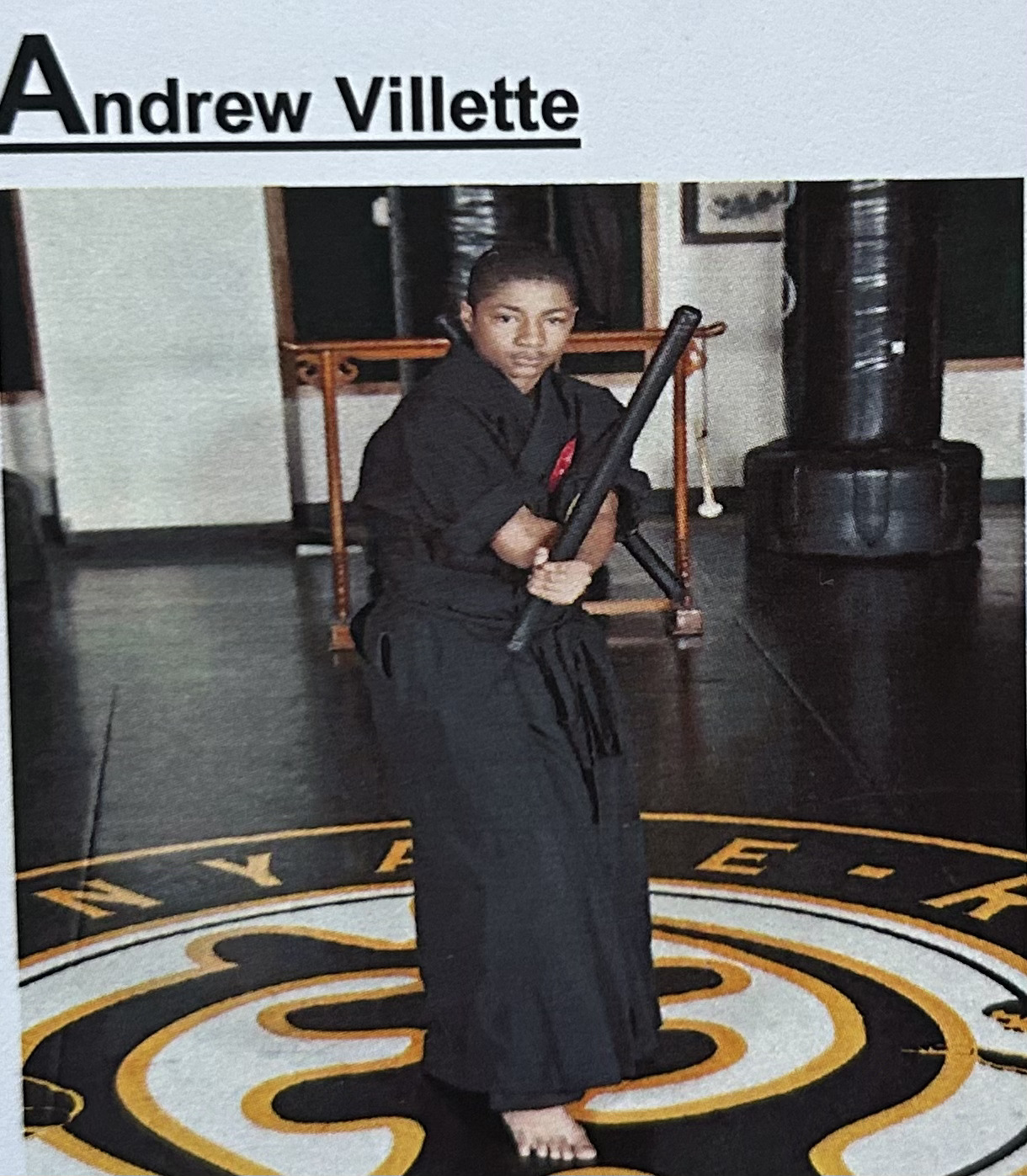 Sensei Andrew Villette
